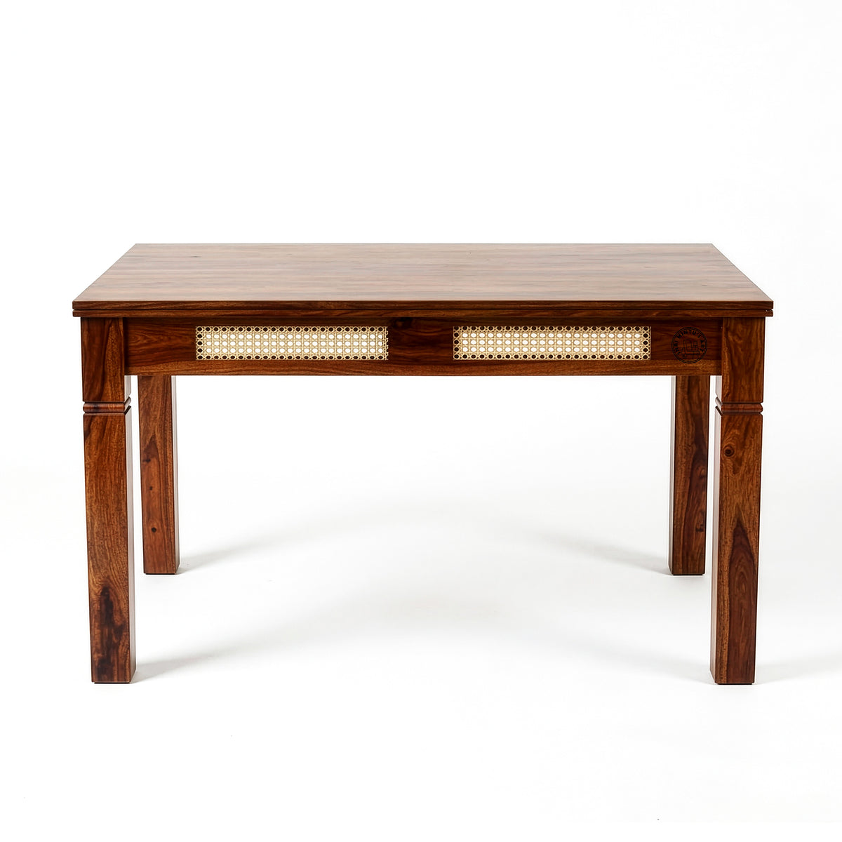 Syra Solid Sheesham Wood 4-Seater Dining Table Set – Shri Mintus Art