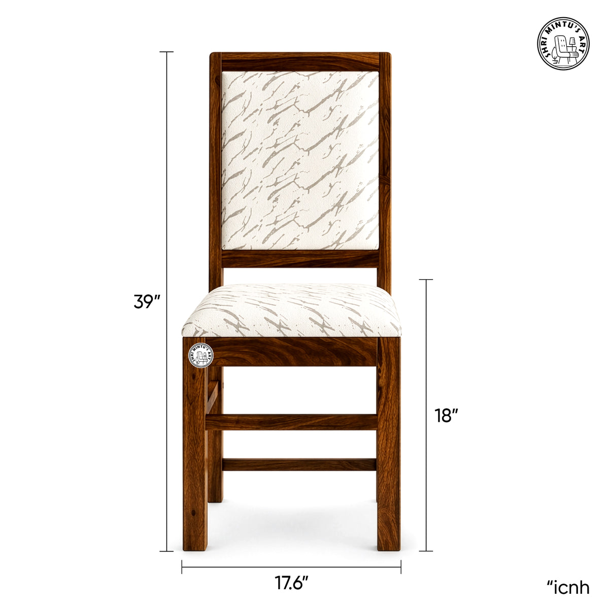 Nora Solid Sheesham 4 Seater Dining set – Shri Mintus Art