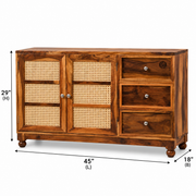 Saanvi Sheesham Wood Sideboard