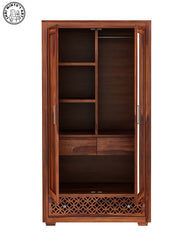 Adelia Two Door Wardrobe With Mirror