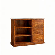 Fidel Solid Wood Bookshelf
