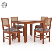 Hexa Sheesham Wood 4 seater Dining Set