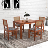 Hexa Sheesham Wood 4 seater Dining Set