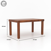 Horev 6 Seater Solid Wood Dining Table Set