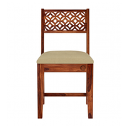 Frond Sheesham Wood 6 Seater Dining Set