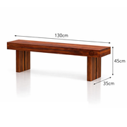 Nirvaan Sheesham Wood 6 Seater Dining With Bench