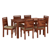 Emblac Sheesham Wood  6 seater Dining set