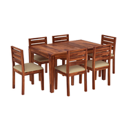 Ranow Sheesham Wood 6 Seater dining set