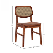 Kannva Sheesham Wood 6 Seater Dining Set