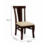 Wallet Sheesham Wood 4 Seater Dining Set