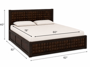 Mark Sheesham wood bed