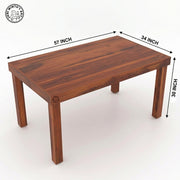 Novel Sheesham Wood 6 Seater Dining Set