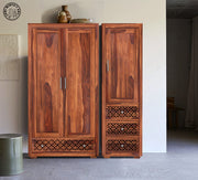 Adelia Three Door Multi Utility Wardrobe