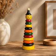 Handcrafted Wooden Rainbow Ring Stacker