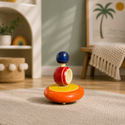 Wooden Spinning Top – Timeless Handmade Toy for Kids