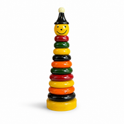 Handcrafted Wooden Rainbow Ring Stacker