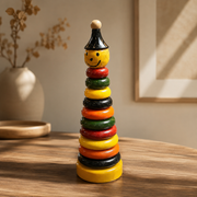 Handcrafted Wooden Rainbow Ring Stacker