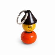 Handcrafted Wooden Doll Keychain