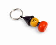 Handcrafted Wooden Doll Keychain