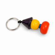 Handcrafted Wooden Doll Keychain