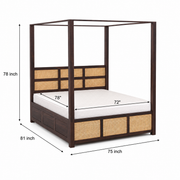 Royale Sheesham Wood bed