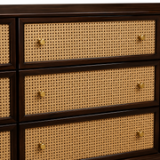 Sambhav Cane 6-Drawer Chest of Drawers