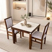 Arlo Sheesham Wood 2-Seater Dining Set
