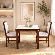 Arlo Sheesham Wood 2-Seater Dining Set