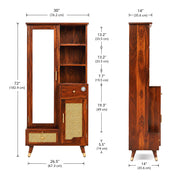 Rivana Sheesham Wood Dressing Table