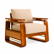 Maurya Solid Wood Sofa