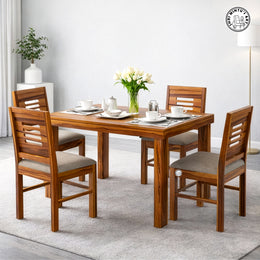 Rejon Solid Wood Dining Table
