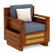 Saffron Solid Wood Sofa