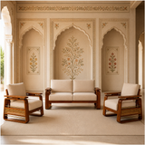 Maurya Solid Wood Sofa