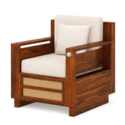 Solid Wood 5 Seater Sofa Set