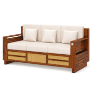 Solid Wood 5 Seater Sofa Set