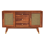 Rattic Solid Wood Sideboard