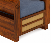 Saffron Solid Wood Sofa