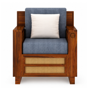 Saffron Solid Wood Sofa