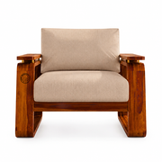 Maurya Solid Wood Sofa