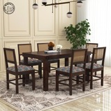 Halen 6 Seater Solid Wood Dining Table