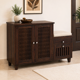 Hopkin Solid Wooden Shoe Rack