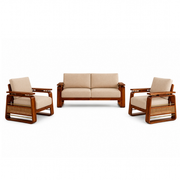 Maurya Solid Wood Sofa