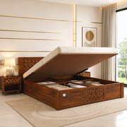 Stello Sheesham Wood Bed