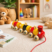 Happy Wheels Wooden Train