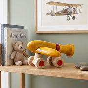 Handcrafted Wooden Airplane Toy