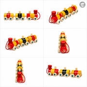 Happy Wheels Wooden Train