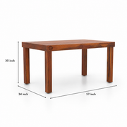 Nivaan Sheesham wood 6 Seater Dining set