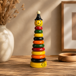 Handcrafted Wooden Rainbow Ring Stacker