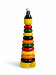 Handcrafted Wooden Rainbow Ring Stacker