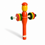 Wooden Ring Rattle Toy